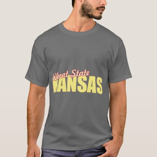 Staat Kansas1 T-Shirt (Vorderseite)