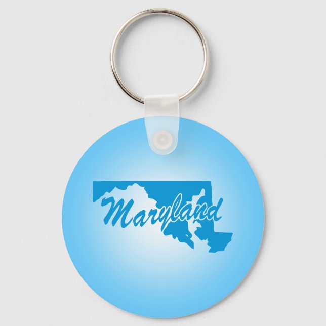 Staat Maryland Schlüsselanhänger (Vorderseite)