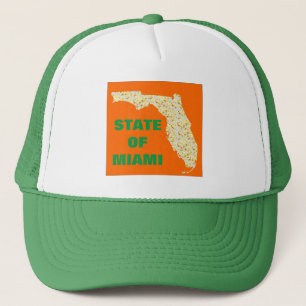 STAAT MIAMI TRUCKERKAPPE