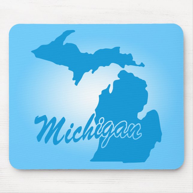 Staat Michigan Mousepad (Vorne)