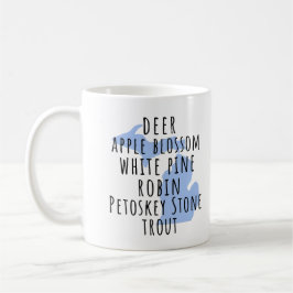 Staat Michigan Symbole Mitten State Kaffeetasse
