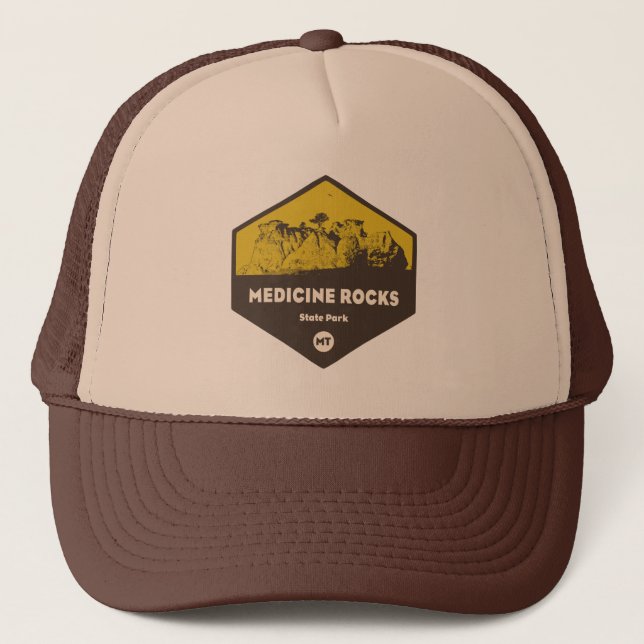 Staat Montana Truckerkappe (Vorderseite)