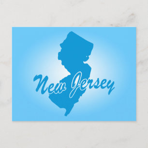Staat New Jersey Postkarte