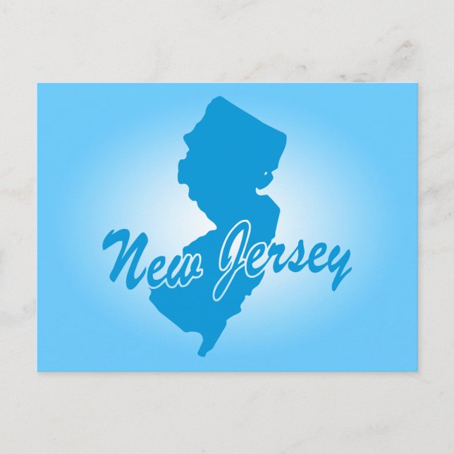 Staat New Jersey Postkarte (Vorderseite)