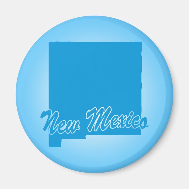 Staat New Mexico Magnet (Vorne)