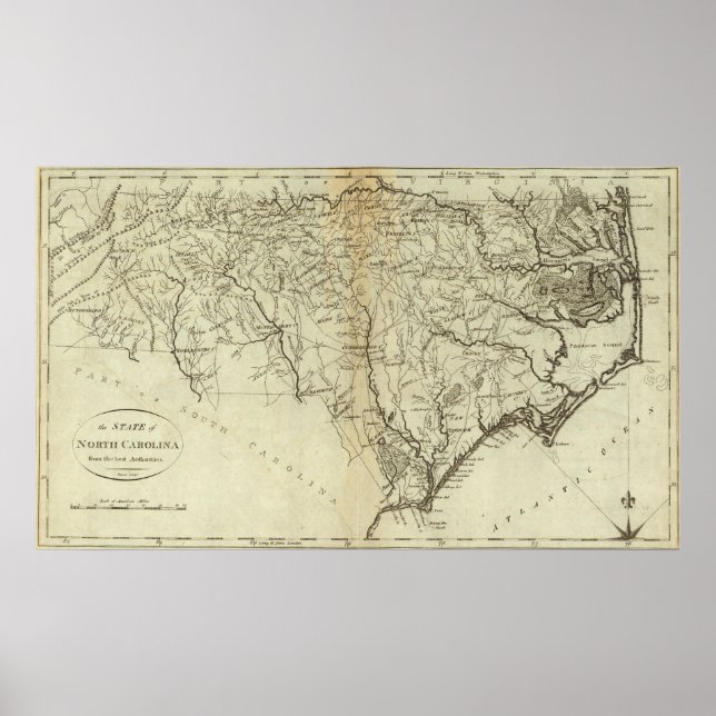 Staat North Carolina 2 Poster (Vorne)