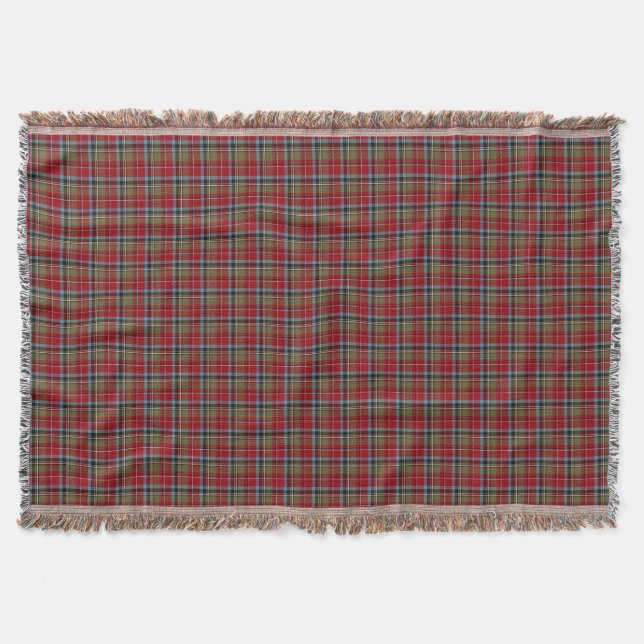 Staat North Carolina Tartan Decke (Vorderseite)