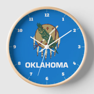 STAAT OKLAHOMA FLAG UHR