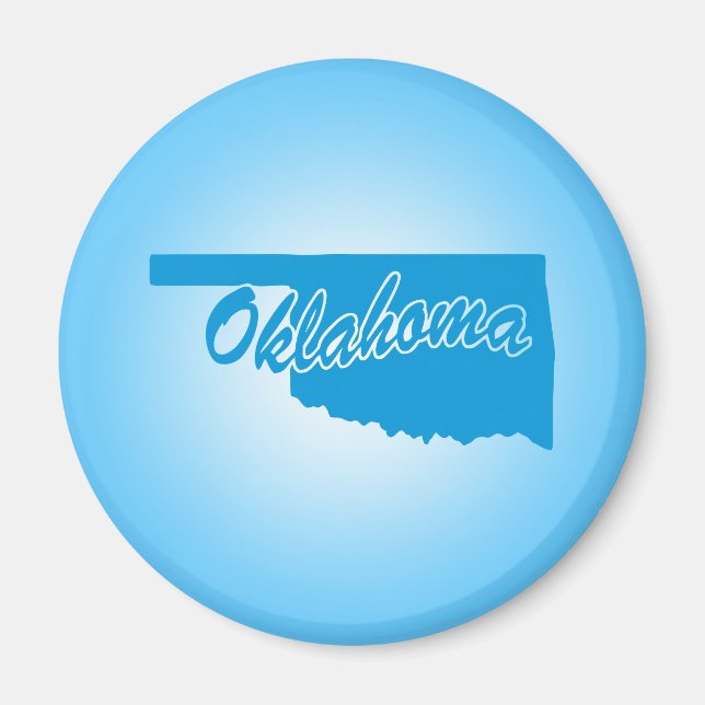 Staat Oklahoma Magnet (Vorne)