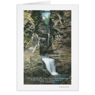 Staat Park Aussicht Vorhang und Cavern Cascades