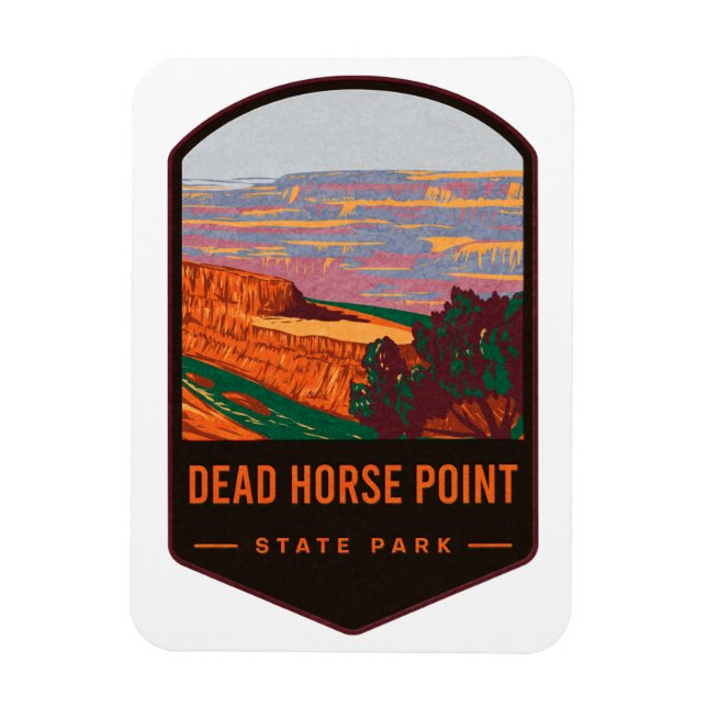 Staat Park Dead Horse Point Magnet (Vertikal)