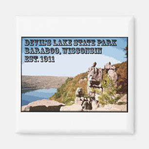 Staat Park des Teufels Magnet