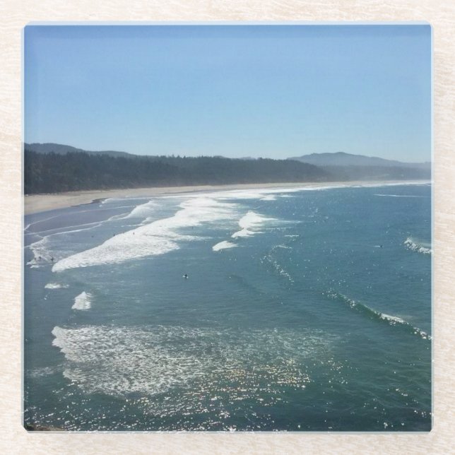 Staat Park des Teufels, Oregon Coast Glasuntersetzer (Vorderseite)