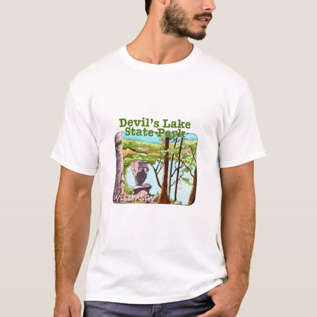 Staat Park des Teufels, Wisconsin T-Shirt (Vorderseite)