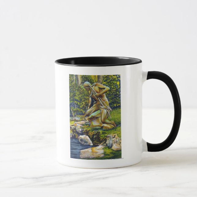 Staat Park Indian Statue Tasse (Rechts)