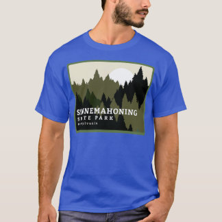 Staat Park Pennsylvania Wald Sunri T-Shirt