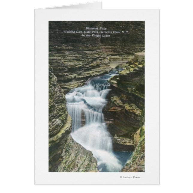 Staat Park View of Diamond Falls (Vorne)