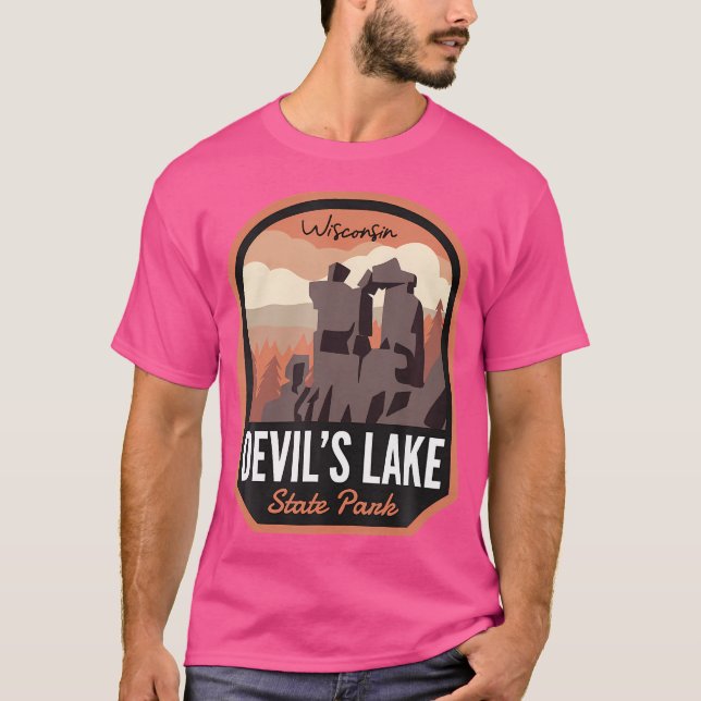 Staat Park Wisconsin T-Shirt (Vorderseite)