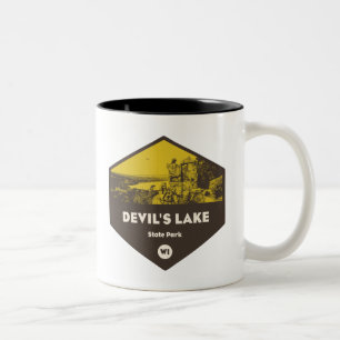 Staat Park Wisconsin Zweifarbige Tasse