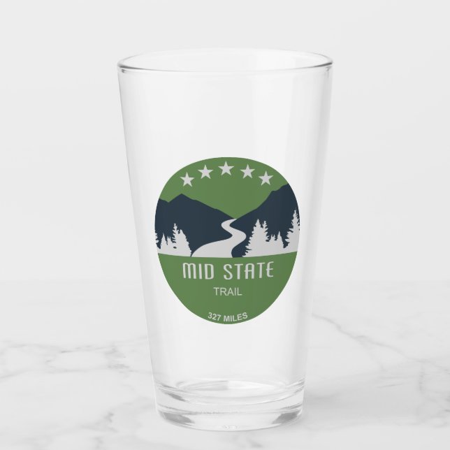 Staat Pennsylvania Glas (Vorderseite)