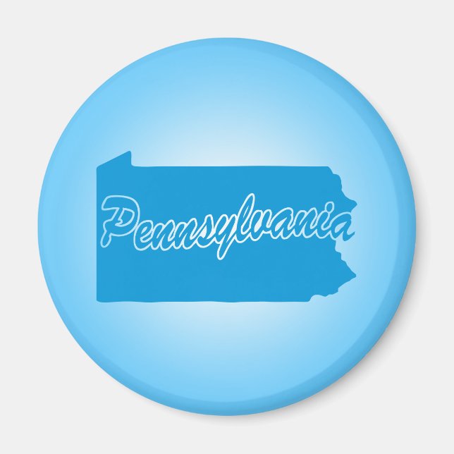 Staat Pennsylvania Magnet (Vorne)