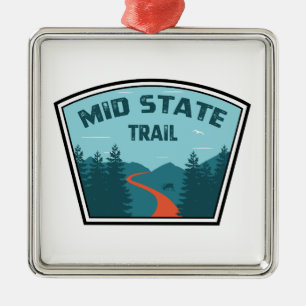 Staat Pennsylvania Ornament Aus Metall
