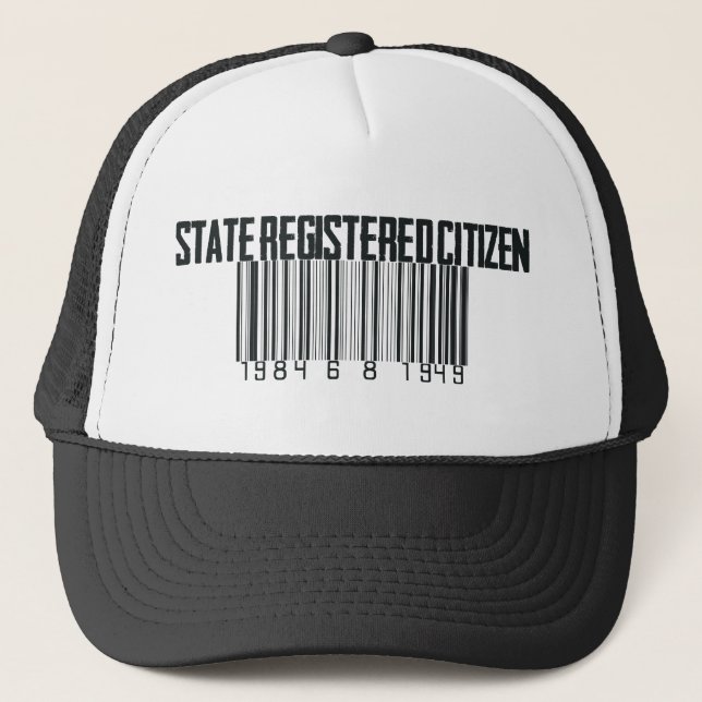 Staat registriert truckerkappe (Vorderseite)