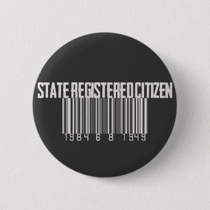 Staat registrierter Bürger Button