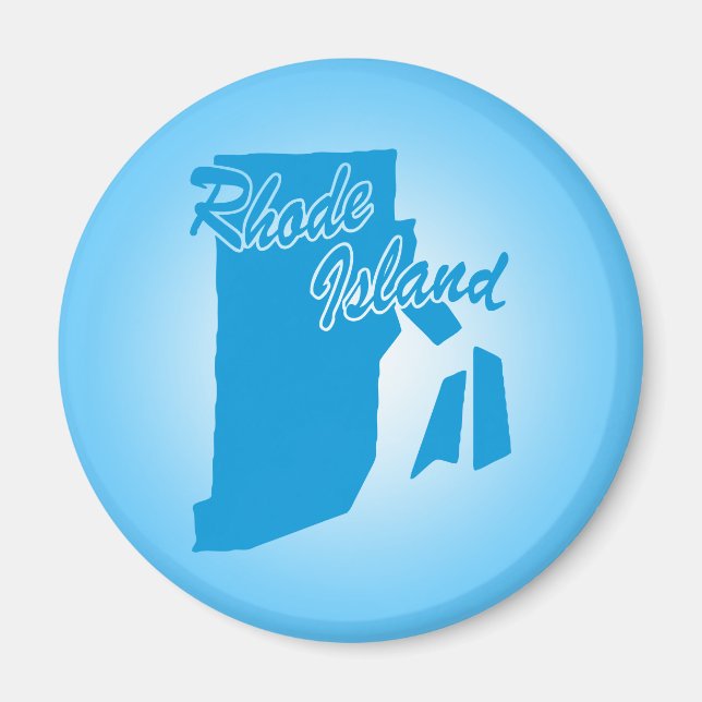Staat Rhode Island Magnet (Vorne)