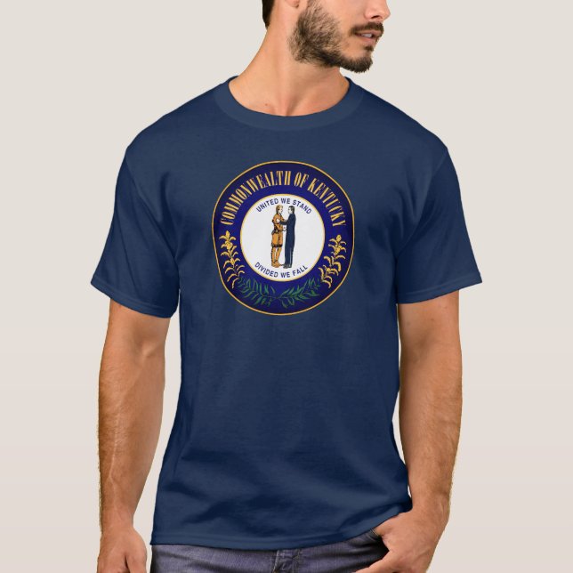 Staat Siegel Kentucky T-Shirt (Vorderseite)