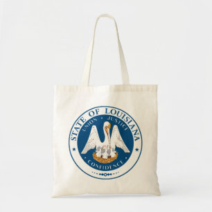 Staat Siegel Louisiana Tote Bag Tragetasche