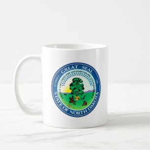 Staat Siegel North Dakota Kaffeetasse