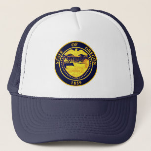 Staat Siegel Oregon Truckerkappe