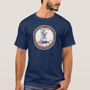 Staat Siegel Virginia, USA T-Shirt