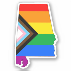 Staat Stolz LGBTQ Fortschritt Stolz Aufkleber