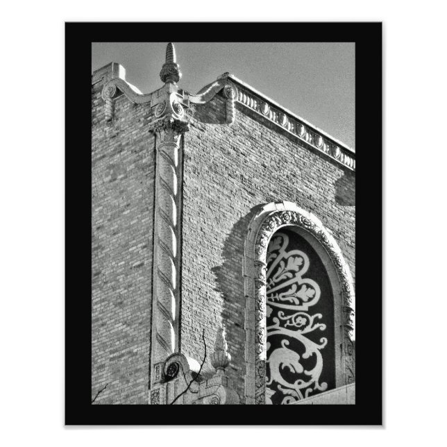 Staat Street Gebäude Art Fotodruck (Vorne)