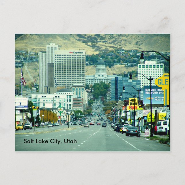 Staat Street Postkarte (Vorderseite)