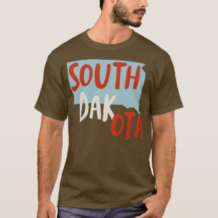 Staat Süddakota T-Shirt
