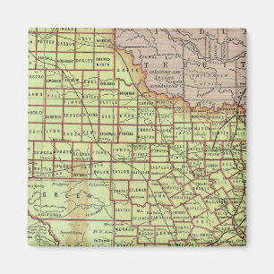 Staat Texas 3 Magnet