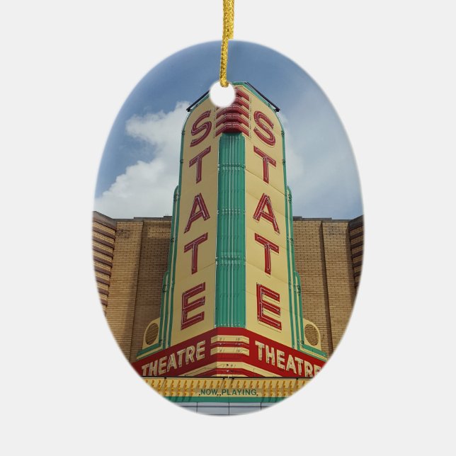 Staat Theater - Ann Arbor MI Ornament (Vorne)