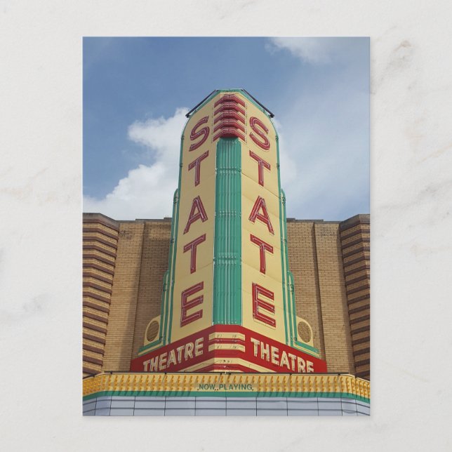 Staat Theater - Ann Arbor MI Postcard Postkarte (Vorderseite)