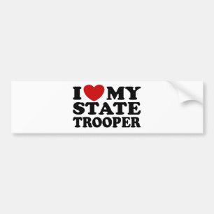 Staat Trooper Autoaufkleber