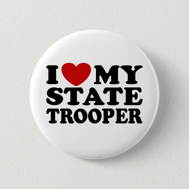 Staat Trooper Button (Vorderseite)