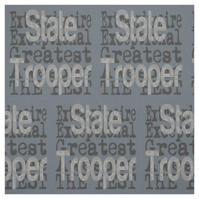 Staat Trooper Extraordinator Stoff (Muster)