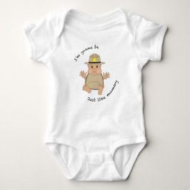 Staat-Trooper-Mami Baby Strampler