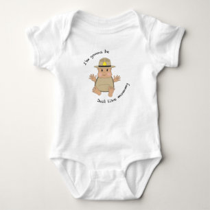 Staat-Trooper-Mami Baby Strampler