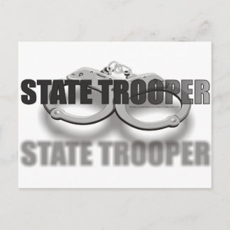 Staat TROOPER Postkarte