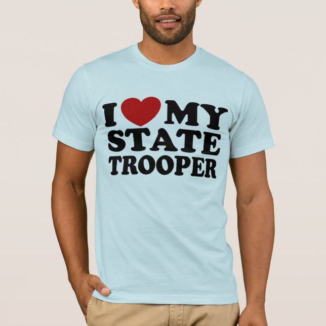 Staat Trooper T-Shirt (Vorderseite)