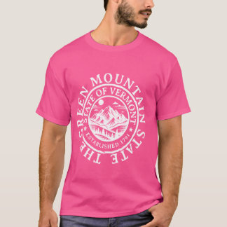Staat Vermont Est 1791 Vintag S T-Shirt