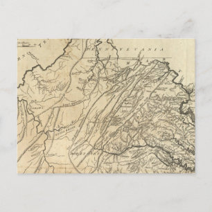 Staat Virginia 2 Postkarte
